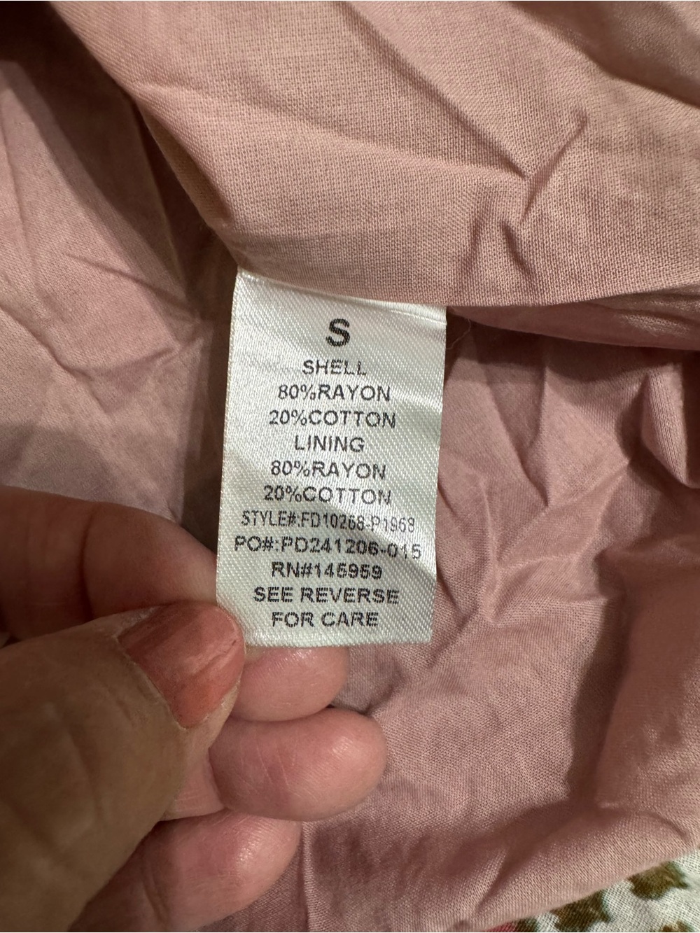 Dress Forum Meadow Quilt Maxi Dress! Sz small - Picture 6 of 6